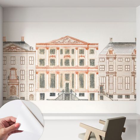 Carta da parati autoadesiva - fotomurale - decorazione parete - murale - adesivo da muro - Edifici classici 152x104 cm (1/5)