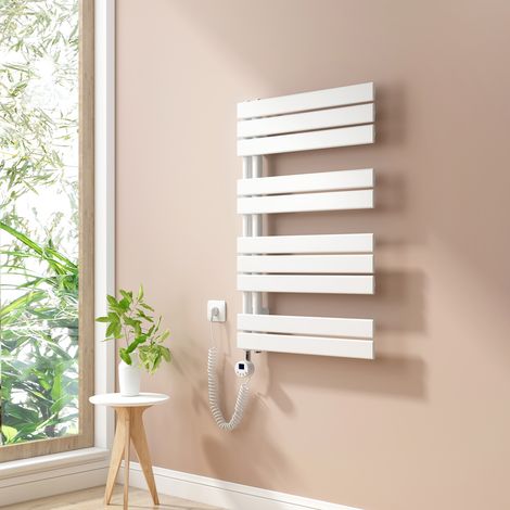 Heilmetz Toallero eléctrico 400 W 899 × 600 mm Blanco con WiFi, App, control por voz y programación semanal (1/5)