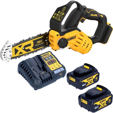 Podadora sin cable DeWalt DCMPS 520 M2 18 V 20 cm sin escobillas + 2x batería 4,0 Ah + cargador (1/5)