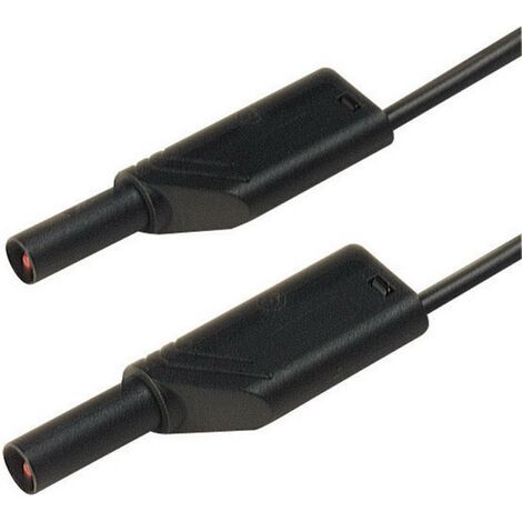 Hirschmann Test & Measurement MLS SIL WS 100/1 Sicherheits-Messleitung Lamellenstecker 4 mm Lamellen (1/3)