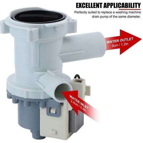 Moteur de pompe de vidange pour lave-linge Aimant permanent synchrone PX-2-35 35w (1/4)