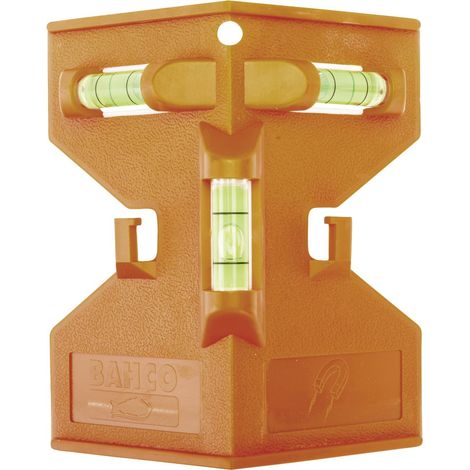 Bahco – Niveau à bulle magnétique 466POST – Pour poteaux en bois ou métal – Fixation par aimant intégré – Poids 109g (1/5)