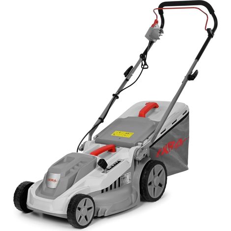 Tondeuse électrique 1600W 2en1 Tonte & Ramassage Pelouse Largeur de coupe 38cm, 5 Hauteurs de coupe, Tondeuse gazon Bac 42L IKRA