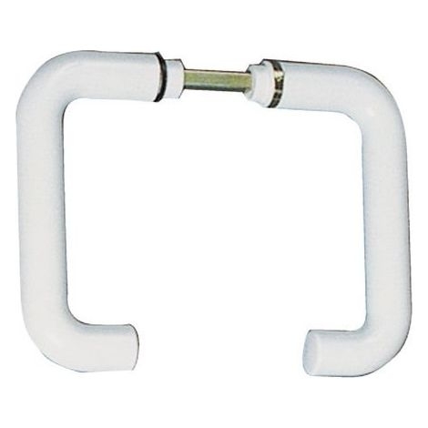 Paar Krücken ZD92 Weiß 19 NORMBAU - 0646080BLANC