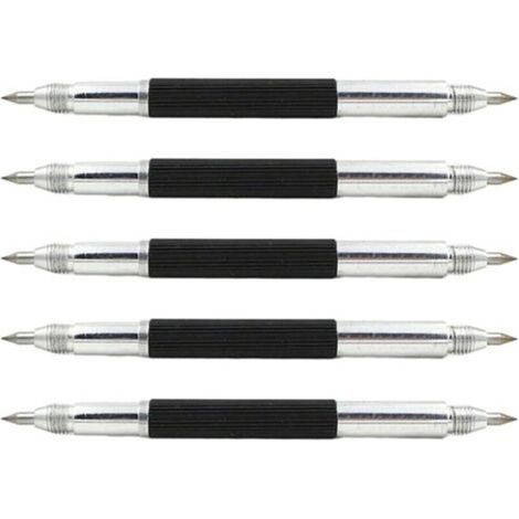Lot de 10 marqueurs à double pointe pour métal, verre, bois (1/5)