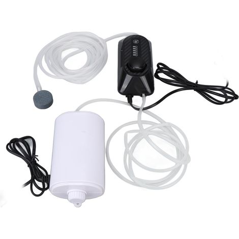 Ozoniseur pour aquarium, mini générateur d'ozone réglable pour la purification de l'eau, l'élimination des odeurs et des algues, prise UE 220 V (1/5)