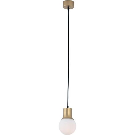Suspension Luminaire D120 Pour Ampoule LED G9 Or ZAMBELIS 22220 FS