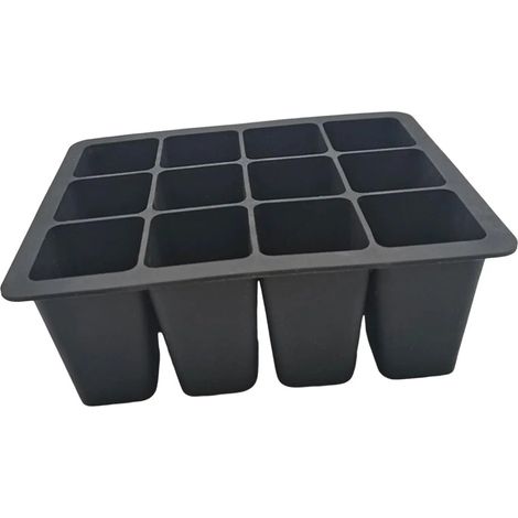 Matériel Flexible De Silicona Para Bandejas De Negro (1/5)
