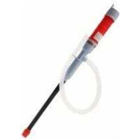 Rouge Electrique Pompe à Siphon de Transfert Batterie Liquide l'eau Pompe à Piles Tuyau de Siphon Essence Gaz Carburant Pompe Main Aspiration (1/4)
