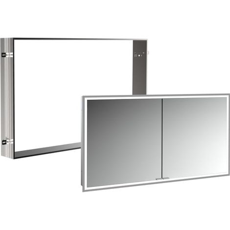 Kronenbach Cube 2.0 Spiegelschrank 120 cm mit Einbaurahmen, 2-türig (1/5)