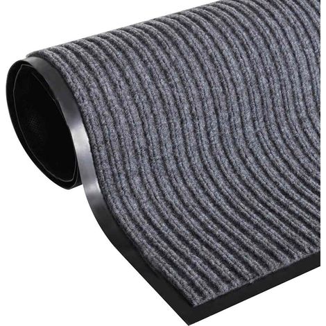 Maison Exclusive - Türmatte Grau 90 x 150 cm PVC (1/5)