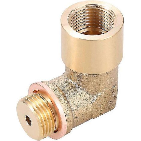 90°-Winkel-O2-Lambda-Sensor-Verlängerungsabstandshalter für Wasserstoff-Dekatalysator