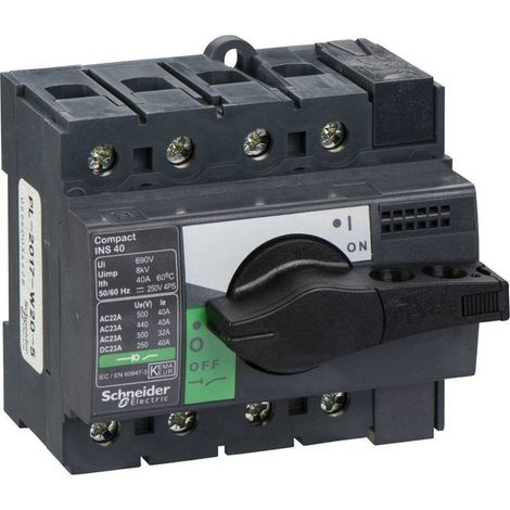 Interrupteursectionneur Interpact INS63 4P 63 A - 28903