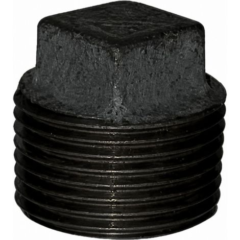 Stöpsel männlich 50x60 schwarz