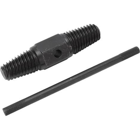 Kit d'extracteur de vis, kit d'extraction de vis dénudées de boulons avec extracteurs de tuyaux d'eau à double extrémité de 1/2 et 3/4, extracteur de boulon cassé facile à (1/5)
