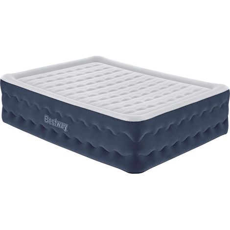 BESTWAY Bestway Lit gonflable 2 places TruLeisure pompe électrique intégrée 203x152x51cm (1/5)