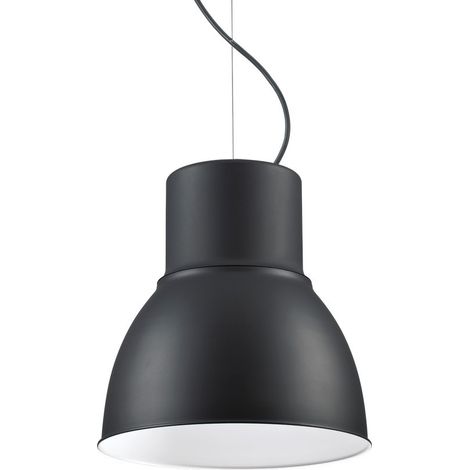 Ideal Lux BREEZE - Deckenleuchte für Innenkuppeln 1 Hellschwarz, E27