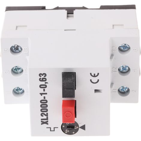 Disjoncteur moteur RS PRO 0,4 0,6 A. ( Prix pour 1 ) (1/3)