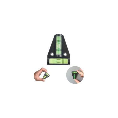 T-förmige Wasserwaage, magnetisch, kleine praktische Wasserwaage für Wohnmobil, mit Magnet, Wasserwaage für Van, Wohnwagen-Nivellierrampe, Auto-Camping-Zubehör, Spirti-Wasserwaage (1/5)