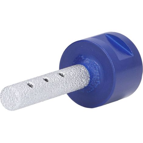 Fraise à doigt diamantée brasage sous vide filetage M14 pour porcelaine céramique dure calcaire granit meuleuse angle 10mm (1/5)