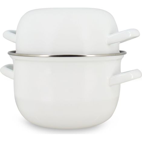 Marmite à moule 18cm en acier émaillé (1/4)