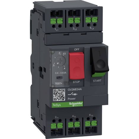 SCHNEIDER ELECTRIC GV2ME04A RELAIS DE PROTECTION MOTEUR 1 PC(S)