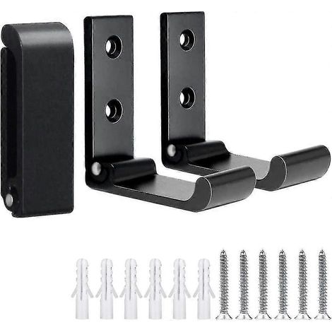 patères pliables en aluminium, crochets muraux pliables, crochets simples pour vêtements, crochets de rangement pour la maison (1/3)