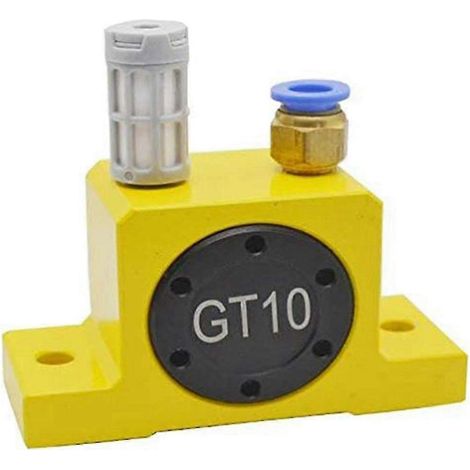 hgSmall Pipeline Silo Vibration Knocker GT10 Pneumatic Air Turbine Vibrator Pneumatic Turbine Vibrato (1/5)
