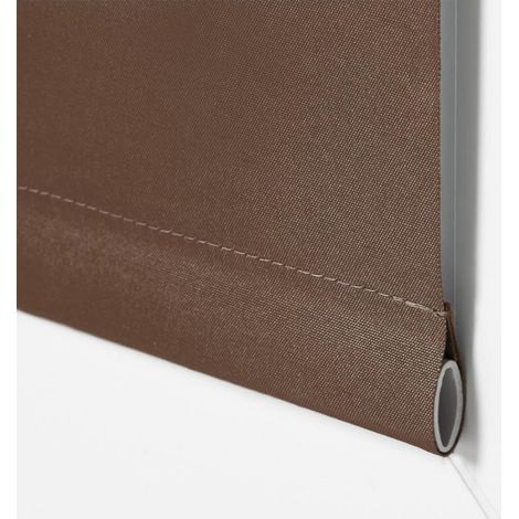 Store Enrouleur Occultant - Polyester - 30 cm x 130 cm - Fixation Sans Perçage Ou Avec Vis - Pour Fenêtre Porte - 1 Pièce (1/5)