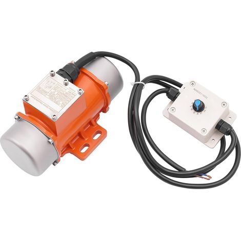 Moteur de Vibrateur à Béton, 40W 220V Moteur Brushless Moteur Vibration 3000rpm Moteur de Vibration en Alliage D'aluminium, Pour Mines, Métallurgie, Charbon, Électricité