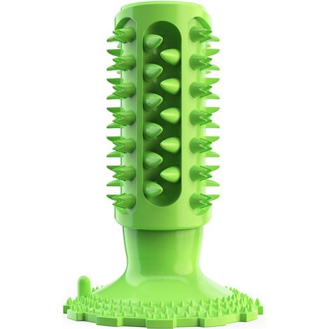 Brosse à dents pour chien avec ventouse pour nettoyage des dents, bâton molaire, jouets pour morsures de chien (1/4)