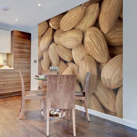Papier Peint "Tasty Almonds" 231 x 300 cm (1/2)