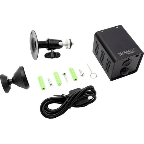 Technaxx TX-190 4989 WLAN, LAN IP Videocamera di sorveglianza 2304 x 1296 Pixel (1/5)