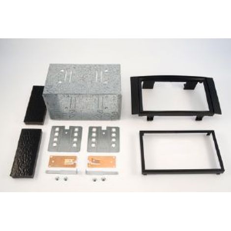 Kit Facade Autoradio FA149C compatible avec VW T5 Caravelle Multivan Touareg Transporter T5