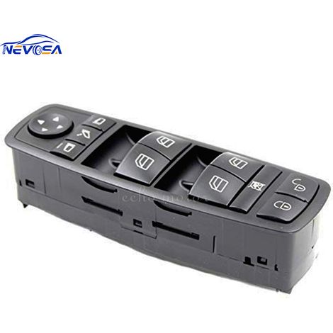A1698206710 ist anwendbar auf den Fensterheberschalter Mercedes-Benz W169 W245A. (1/4)