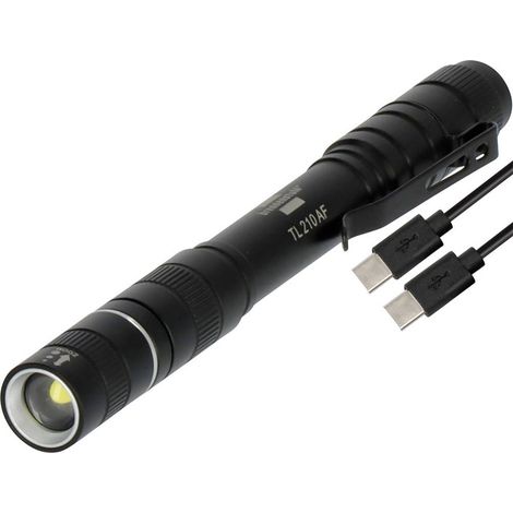 Brennenstuhl TL210 AF 1173750003 LED (monocolore) Torcia tascabile Interfaccia USB a batteria ricaricabile 200 lm 13 h (1/5)