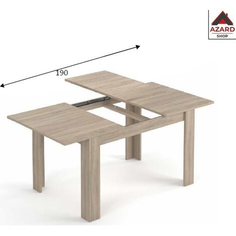 Kit tavolo allungabile kendra cm.140/190x90x78h - Salone (1/4)