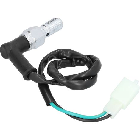 Câble de contacteur de frein hydraulique arrière, vis creuse simple M10x1.0, accessoire universel pour moto (1/5)
