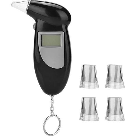 pour ethylotest electronique homologué nf pour alcooltest pour breathalyzer Analyseur D'haleine D'alcool, Alcootest, Testeur D'haleine Professionnel à écran LCD, Testeurs D'alcool de Haute Se(pile non (1/5)