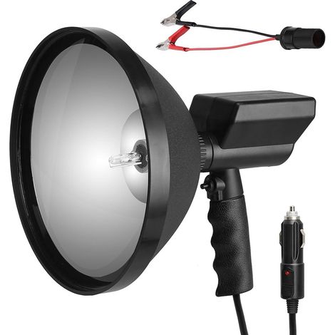 100W HID Flashlight 9 Inch Outdoor Indoor Spotlight 12V Portable Torch Spotlight for Camping, Boating, Agriculture, and Work (1/5)