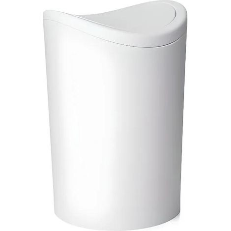 tatay Pattumiera da Bagno a Coperchio Ribaltabile 6L