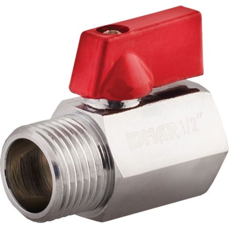 IDMAR 1/2" Mini-Kugelhahn GW/MZ (DN15)