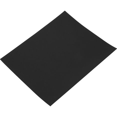 Papier abrasif CW 600-2C, lot de 100 feuilles, toile émeri pour ponçage et polissage de surface, outil de finition pour menuiserie et travail du bois, grain fin. (1/5)