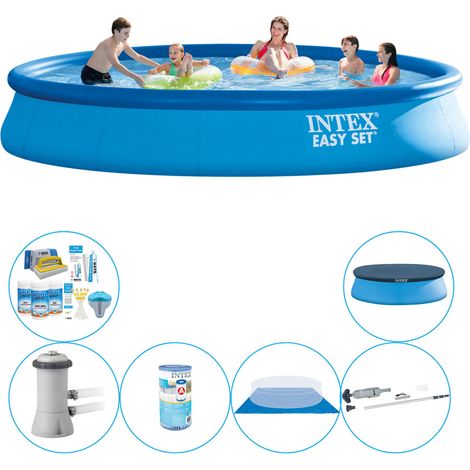 Intex Piscine Easy Set Ronde - 457x84 cm - 6-pièces  S21161 (1/5)