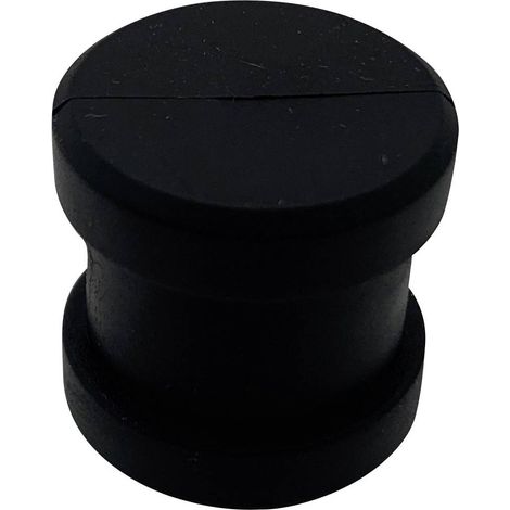 TRU COMPONENTS TC-BTK-B Passe-câbles Caoutchouc thermoplastique noir 1 pc(s)