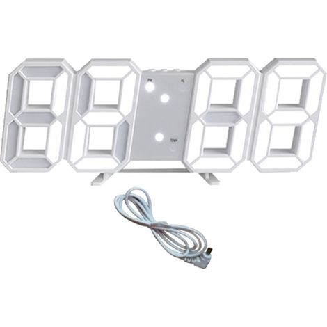 murale numérique LED 3D avec veilleuse à intensité variable