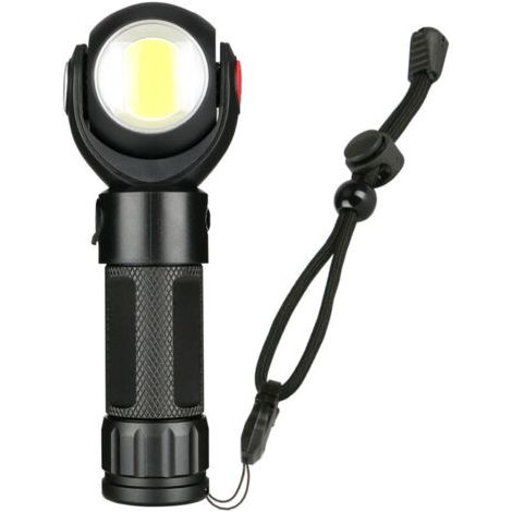 Lampe torche à LED avec lampe de travail magnétique Lampe d'inspection Éclairage extérieur (1/4)