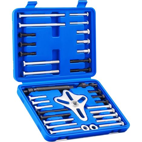 Kit d'extracteurs magnétiques de volant de direction Orion Motor Tech (49 pièces) pour poulie d'équilibrage harmonique, volant moteur et poulie de vilebrequin, extracteur de poulie universel (1/5)