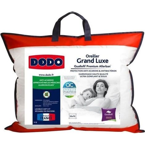 DODO Grand luxe Quallofil Allerban pillow 50x70cm (1/5)