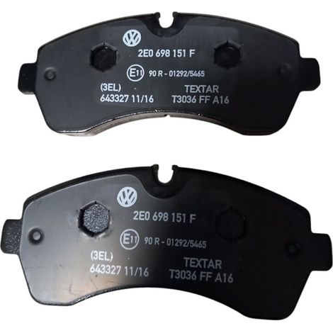Pastiglie freno anteriori originali compatibile per vw crafter dal 2006-2015